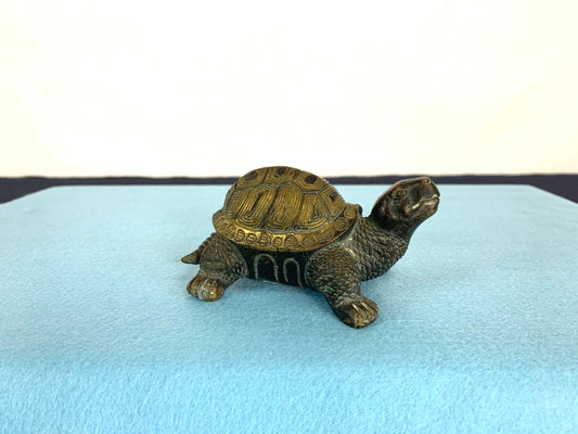 Bronze turtle #THO-0007